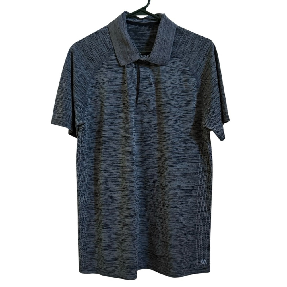 VRST Gray with Black Golf Shirt. Size Medium